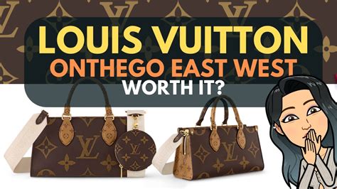 louis vuitton on the go east west|east west tote bag.